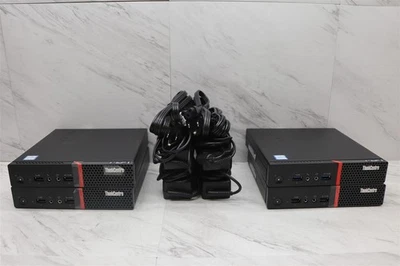 LOTE DE 4 - Mini PC Computadora Lenovo ThinkCentre M900 i5-6500T 2,50 GHz 8 GB con Adaptador Foto 1 de 4