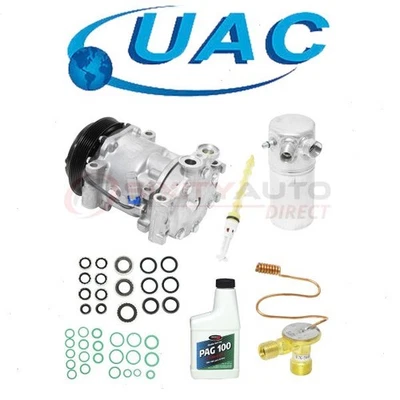 UAC AC Compressor & Component Kit for 1999-2000 GMC Yukon - Heating Air xd Foto 1 de 4