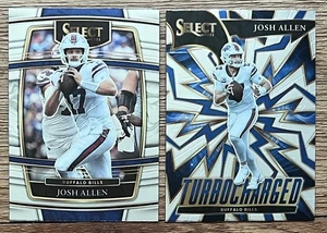 JOSH ALLEN 2021 SELECT CONCOURSE 6 / TURBOCHARGED 17 BILLS ALL PRO QB! - Bild 1 von 2