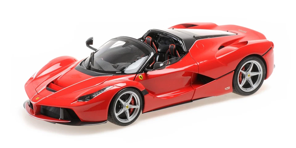 Bbr Bbr182231 1/18 Ferrari Laferrari Aperta Rosso Corsa 322 Modello Auto Diecast