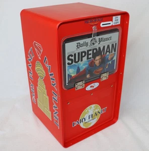 Superman Daily Planet Mini Zeitungsbox AMC Theater Promo Display DC Comics - Bild 1 von 10