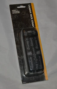 Neu! Versiegelt Disney's California Adventure - Kameragurt (schwarz) Retro 2000 - Bild 1 von 3