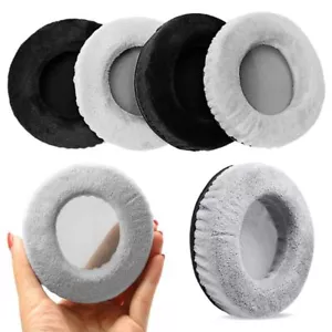 Cushion Ear Pads Cushion Cover Replacement Earpads Flannelette Earphone Case - Picture 1 of 14