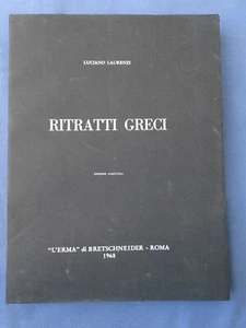 CLASSICAL SCULPTURE-LAURENZI-GREEK PORTRAITS-THE HERMA DI BRETSCHENNEIDER 1968 - Picture 1 of 5
