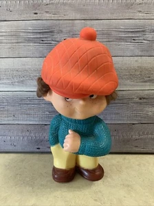 MUÑECA DE JUGUETE DE GOMA ORIGINAL UNIÓN SOVIÉTICA URSS RARA VINTAGE NIÑO PEQUEÑO AÑOS 70 - Imagen 1 de 6
