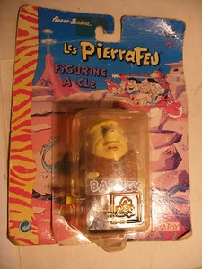 RARE TIMTOY WIND-UP Windup Figurines Hanna-Barbera Les PierraFeu Flintstones PVC - Foto 1 di 4