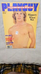 PLAYGUY - March 1991 - Rare Gay Magazine - Slippery When Wet