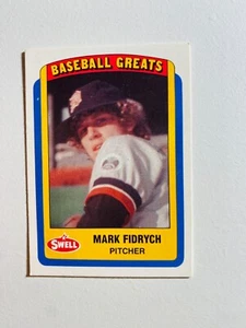 1990 Well Baseball Greats #122 Mark Fidrych NM-MT MLB Baseballkarte - Bild 1 von 2