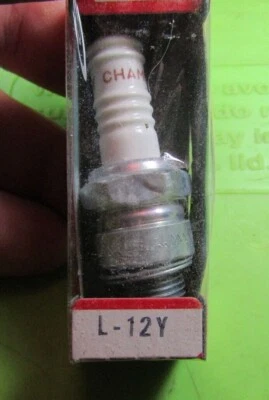 Champion Spark Plug p/n L-12Y L12Y 1957-1966 Cadillac Deville Eldorado - Image 1 of 3