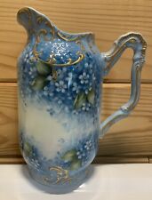 Vintage 8 In. Ceramic/Pottery Milk Pitcher- Hand Painted & Signed 1967 -SALE!!!