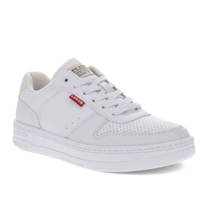 Levi's Womens Drive Lo Vegan Synthetic Leather Casual Lace Up Sneaker Shoe - Picture 1 of 30