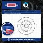 2X Brake Discs Pair Solid Fits Renault Scenic Mk3 1.5D Rear 2009 On 260Mm Set
