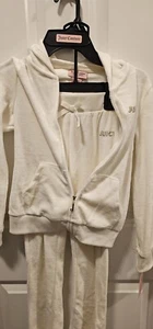 Cream Soft Juicy Couture 2pc Outfit Sz 7 Kids Orig. 64.00  - Picture 1 of 5