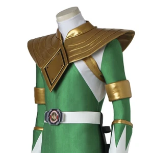 Zyuranger Green Ranger Shoulder Armor Belt Holster Wristers Cosplay Costume Part - Picture 1 of 15