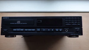 SONY CDP-M41 CD PLAYER HIFI SEPARATE BLACK MADE IN FRANCE FAULTY SAYS "NO DISC" - Picture 1 of 16