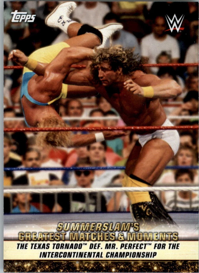 2019 Topps WWE SummerSlam Greatest Matches and Moments Wrestling Card Pick - Image 1 of 1
