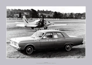 Ford Fairlane ZA Art Print – First Australian Model 1967 – 2 sizes Poster - Bild 1 von 4