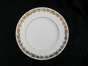 Wedgwood WHITEHALL dorado. Plato de postre. 8 pulgadas de diámetro. - Imagen 1 de 2
