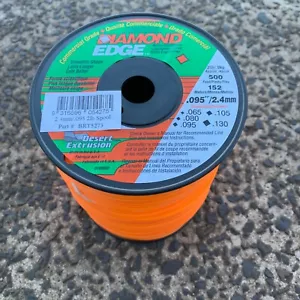 LINE TRIMMER CORD 2.4mm DIAMOND EDGE 1KG BULK - 152 METRES - Picture 1 of 1