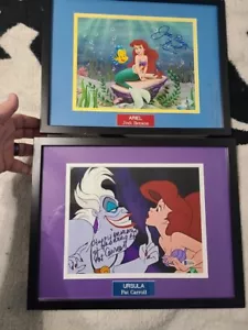 PAT CARROLL SIGNED THE LITTLE MERMAID 8x10 PHOTO URSULA. Ariel Sold Seperate BAS - Picture 1 of 4