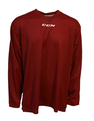 CCM Hockey Senior/Adult Harvard Red 5000 Practice Jersey