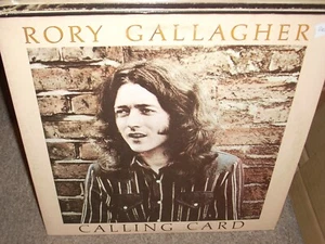 RORY GALLAGHER calling card ( rock ) - Picture 1 of 1