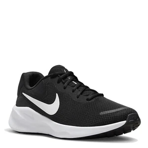 Men's Nike, Revolution 7 Running Shoe FB2207-001 Black/White SYNTHETIC - Picture 1 of 18