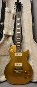 2011 Gibson USA Les Paul Traditional Pro P-90 Goldtop w/OHSC - Picture 1 of 21