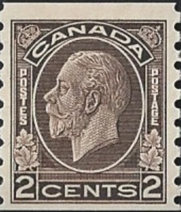 🍁Canada #206 "KING GEORGE V" Brand New 1933 Medallion Issue - Picture 1 of 2