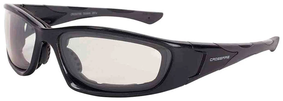 Crossfire MP7 Safety Glasses Gray Frame Indoor-Outdoor Anti-Fog lens Z87+ - Image 1 of 1