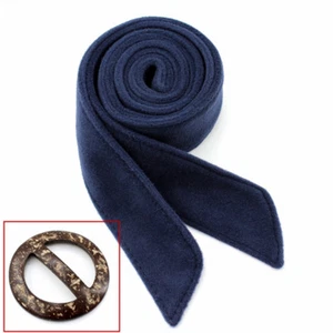 1 pieza Cinturón de lana Mujeres Gabardina Abrigo Sobretodo Chaqueta Faja Corbata 170 cm*4,8 cm - Imagen 1 de 18