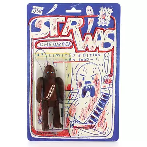 Star Wars Chewback Designer Art Figure Firmato LE 16/30 DKE Toys SDCC 2016 Sigillato - Foto 1 di 7