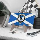 Clan Mackie Crest Scottish Novelty License Plate, Scottish Flag Plate