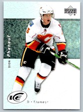 2007-08 UD ICE #71 DION PHANEUF CALGARY FLAMES UPPER DECK HOCKEY CARD NM 3