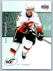 2007-08 UD ICE #71 DION PHANEUF CALGARY FLAMES UPPER DECK HOCKEY CARD NM 3 - Picture 1 of 2