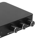 K2 Wireless Mic System FM VHF Cordless Dynamic Mic For Home Karaoke Meeting FTD
