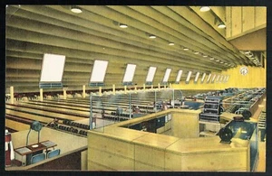 Sunset Bowling Center on Warner Bros. Lot - 1945 - Hollywood, California - Picture 1 of 2