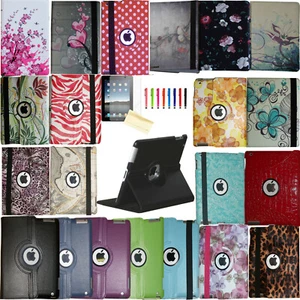 Rotating Case Magnetic Smart Cover For iPad Mini 1 (2012) / 2 (2013) / 3 (2014) - Picture 1 of 48