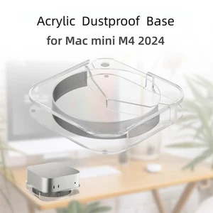 Akrylowy stojak na hosta Antypoślizgowa podstawa do przechowywania do Mac Mini M4 2024 Akcesoria do hosta - Zdjęcie 1 z 7