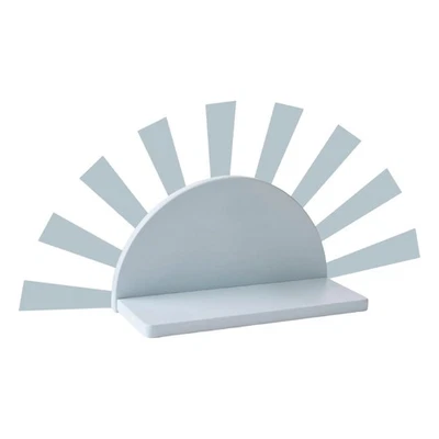 POZOSTAŁE MARKI Kid's Concept Circle Sonne Wandregal mit Aufklebern blau