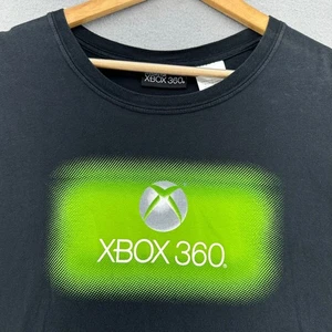 Xbox 360 Microsoft Gaming T-Shirt 2009 schwarz Gr. L Y2K Videospiel Baggy Gamer - Bild 1 von 7
