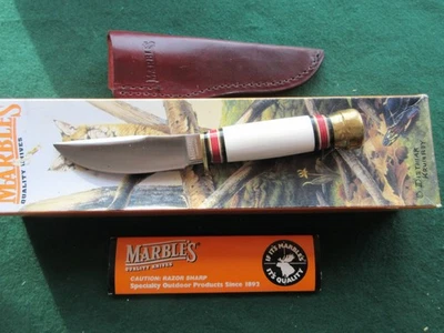 Cuchillo de canicas Fieldcraft, hoja de 3 5/8", mango RARO hecho en EE. UU. en 1999, nuevo en caja, nuevo en caja Foto 1 de 4