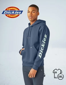 Dickies Water Repellent Sleeve Logo Hoodie 2X Large, Blue 2XL - Picture 1 of 7