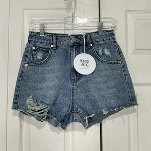 Neu mit Etikett Prinzessin Polly fühlt sich an wie Sommer Jeansshorts 6 - Bild 1 von 6