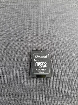  KINGSTON MICRO SD Card Adapter SDHC SDXC MEMORY CARD ADAPTOR CONVERTER - Image 1 of 2