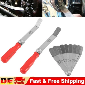 A308 Offset Valve Tappet Gauge Feeler Gauge Set 11 Blade Offset 0.004" to 0.014" - Bild 1 von 11