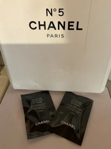 2 x Chanel Le Volume De Chanel Mascara 10 Noir Schwarz Black Mini Probe - Bild 1 von 2
