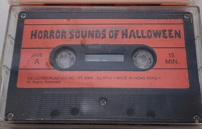Horror Sounds Of Halloween Cassette Tape Vintage 1990's Halloween - Image 1 of 2