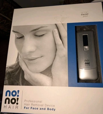 NO! NO! HAIR Professional Hair Removal Device Model 8800 Silver New - Image 1 of 4