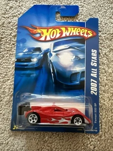 Hot Wheels Rojo Ferrari 333 SP COCHE DE CARRERAS 2007 All Stars Nuevo - Imagen 1 de 9